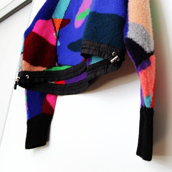 BNWT AW21 SACAI x KAWS JACQUARD SWEATER 3 - Picture 6 of 11